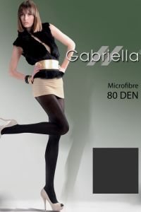 Gabriella Microfibre 80 den Code 123 rajstopy t-band