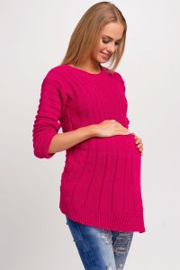 Makadamia S25 sweter ciążowy