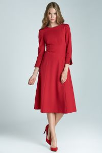 Sukienka Midi - czerwony - S64